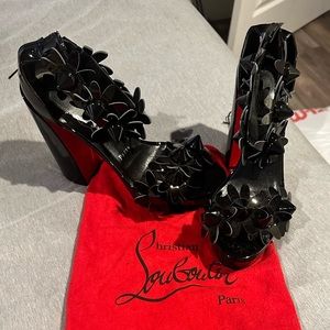 Lightly warn Louboutin heels